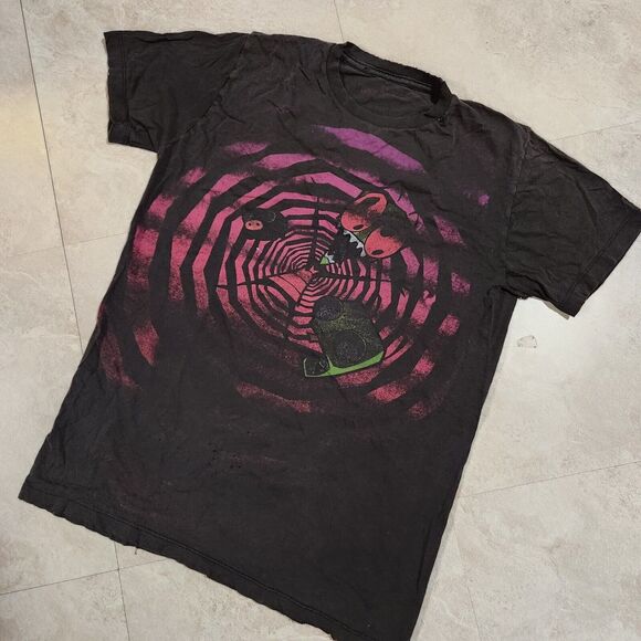 VTG MF Doom Invader Zim Nickelodeon Mens M Medium? Faded Distressed T Shirt - Picture 2 of 10